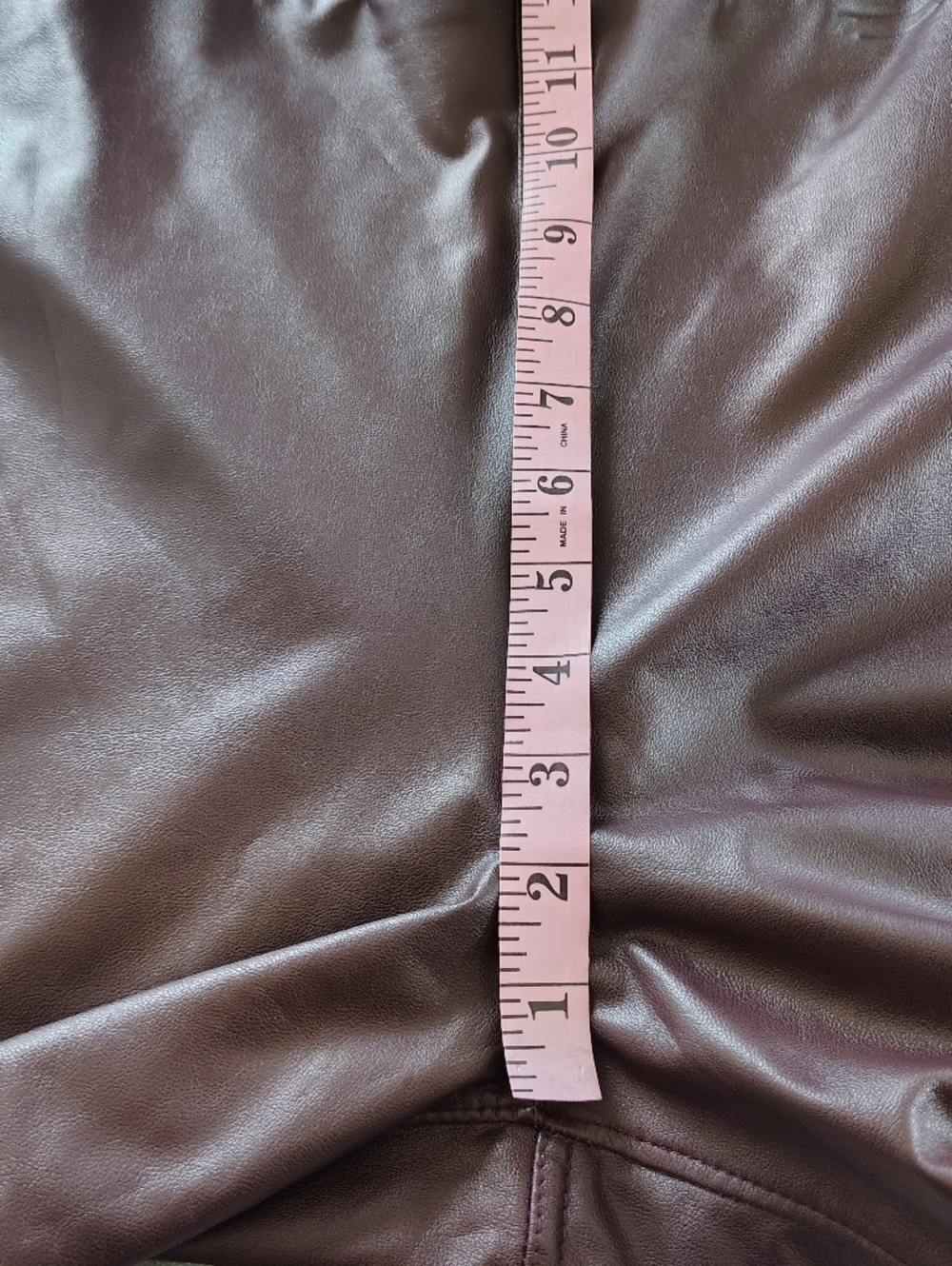 Vince Camuto Faux Leather Pants Brown XL - Picture 8 of 10
